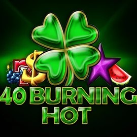 40 Burning Hot logo by Amusnet Interactive at Trickz Casino40 Burning Hot