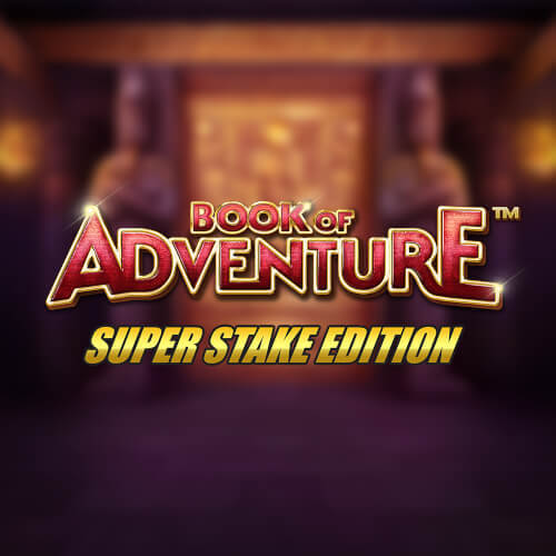 Logo of Book of Adventure Super Stake Edition from Stakelogic at Trickz Casino