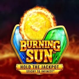 Burning Sun slot logo by Wazdan at Trickz CasinoBurning Sun