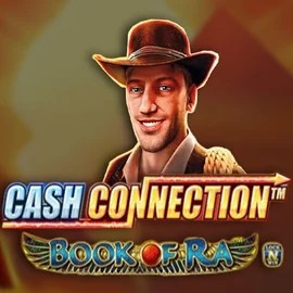 Cash Connection Book Of Ra slot icon by Novomatic, available at Trickz Casino