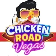 Chicken Road Vegas logo by InOut at Trickz CasinoChicken Road Vegas