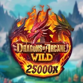 Dragons of Arcane Wild slot icon by Foxium, available at Trickz Casino