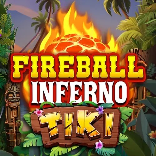 Fireball Inferno Tiki game by NetEnt – logo hosted on Trickz Casino