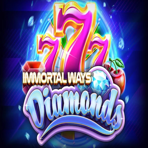 Immortal Ways Diamonds logo by RubyPlay at Trickz Casino