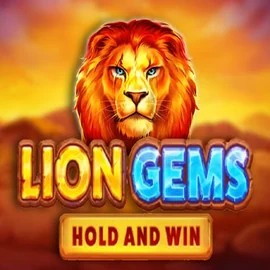 Lion Gems Hold and Win slot logo by Playson at Trickz CasinoLion Gems Hold and Win