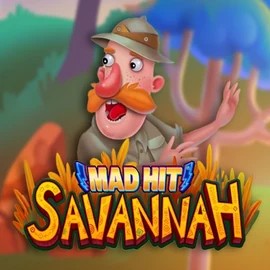 Mad Hit Savannah slot logo by RubyPlay at Trickz CasinoMad Hit Savannah