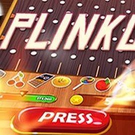 Plinko logo by BGAMING at Trickz CasinoPlinko