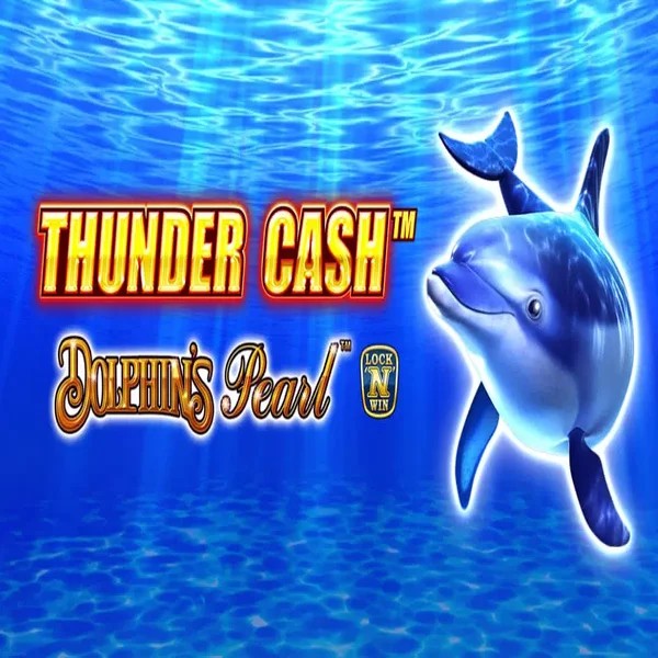 Thunder Cash Dolphins Pearl logo by Novomatic Trickz Casino