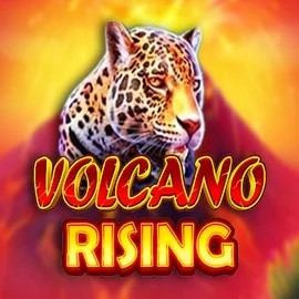 Logo of Volcano Rising from RubyPlay at Trickz Casino